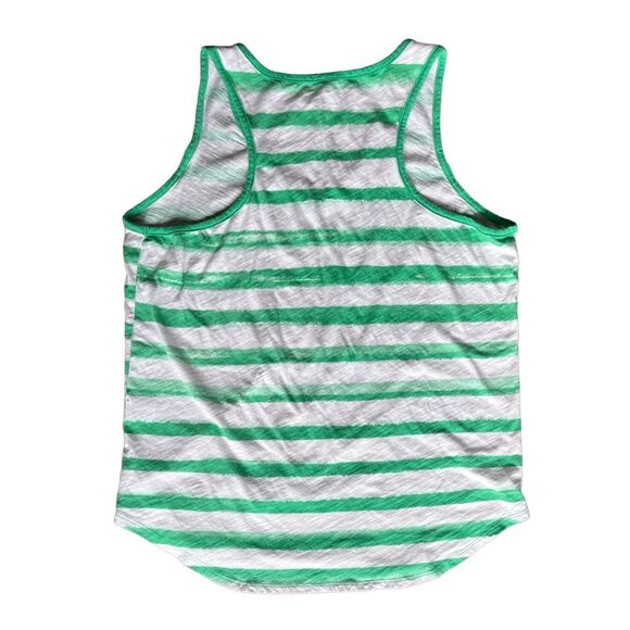 Soho New York Tank Top with Green Stripes - sz Med St Patricks Day - Picture 4 of 10